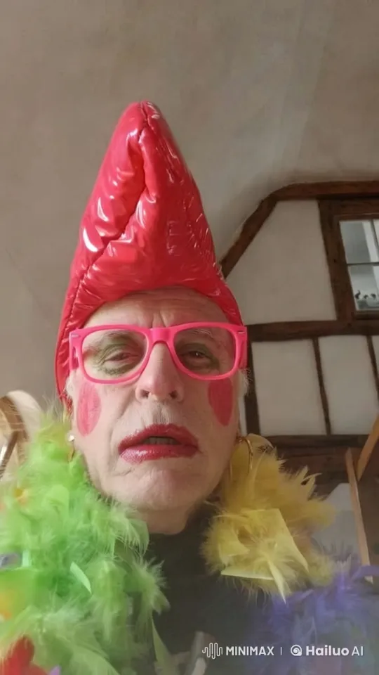 Eccentric Character in Rustic Room with Dramatic Laugh – AI Generated Video | Hailuo AI