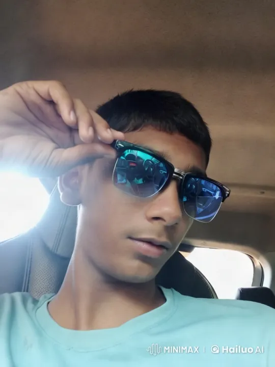 Young Man and His Dog Share Tender Moment in Car – AI Generated Video | Hailuo AI