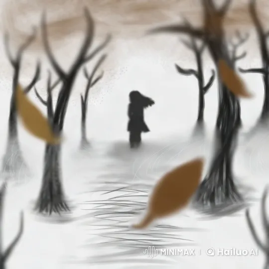Mystical Journey: Girl in Foggy Forest – AI Generated Video | Hailuo AI