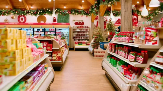 Amora Ketchup: Spreading Christmas Joy and Generosity – AI Generated Video | Hailuo AI