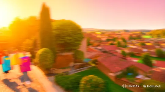 Jesus as a Superhero in a Majestic Sunrise – AI Generated Video | Hailuo AI