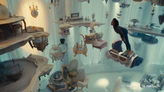 Upside-Down Room: Gravity-Defying Ascension – AI Generated Video | Hailuo AI