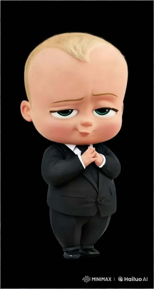 Young Boy in Black Suit: Aesthetic Portrait Video – AI Generated Video | Hailuo AI