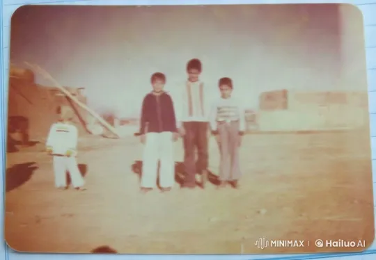 Children in Dusty Area with Rustic Structures – AI Generated Video | Hailuo AI