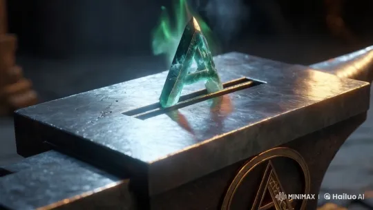 Emerald Portal Formation in 4K Cinematic Scene – AI Generated Video | Hailuo AI