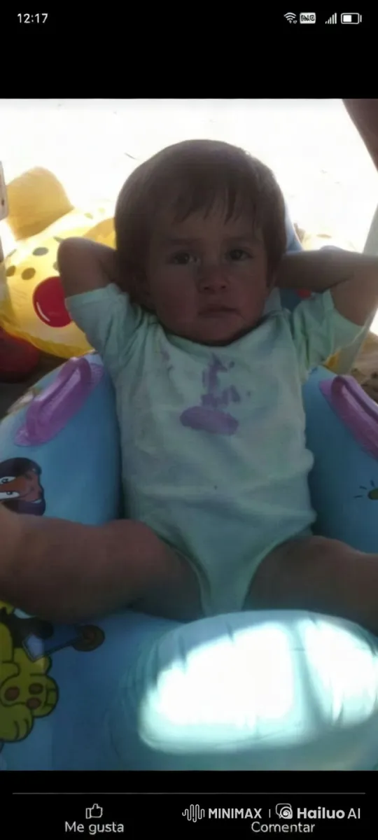 Baby Hopping in Colorful Chair - Joyful Scene – AI Generated Video | Hailuo AI