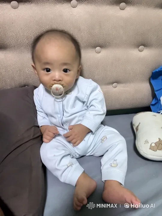 Baby Dancing and Playing in Cozy Bedroom – AI Generated Video | Hailuo AI