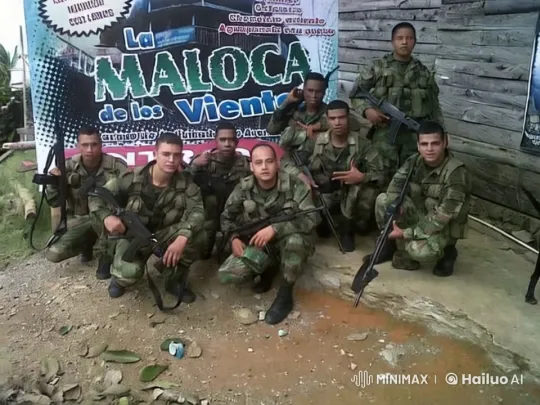 Soldiers' Struggle and Determination in Colombian Jungle – AI Generated Video | Hailuo AI