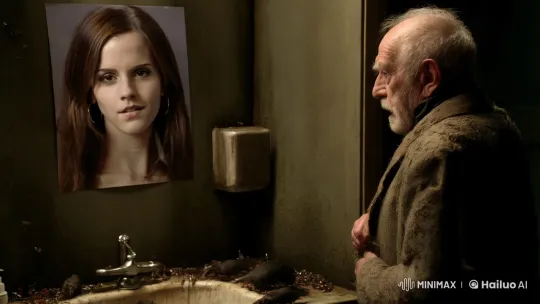 Man's Transformation into His Idealized Feminine Self – AI Generated Video | Hailuo AI