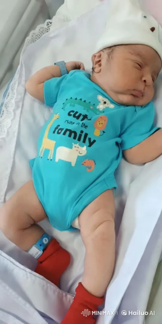 Baby's Joyful Dance in Serene Hospital Setting – AI Generated Video | Hailuo AI