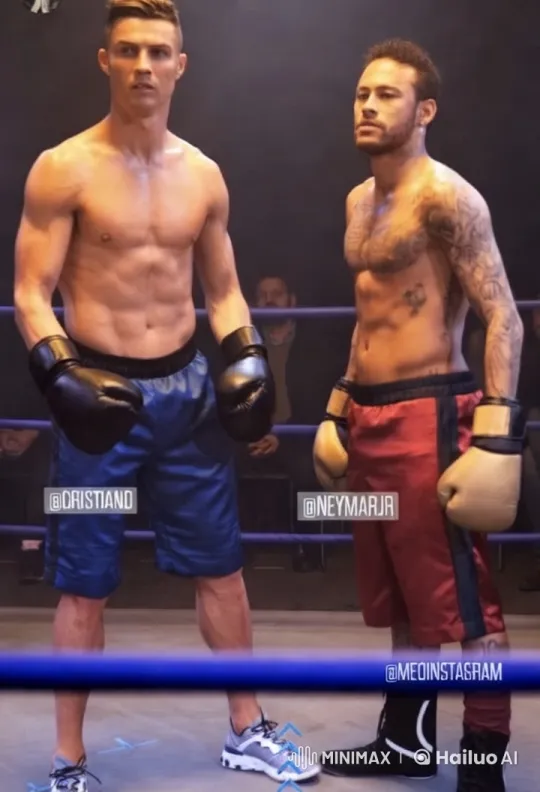 Boxing Match: Blue Shorts Dominates in Dynamic Ring Scene – AI Generated Video | Hailuo AI