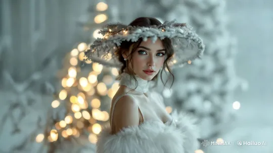 Winter Wonderland: Aesthetic Luxury and Serenity – AI Generated Video | Hailuo AI