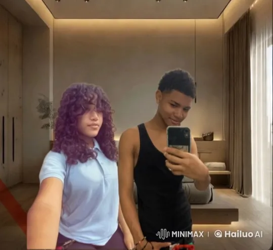 Intimate Moment Captured in Minimalist Bedroom – AI Generated Video | Hailuo AI