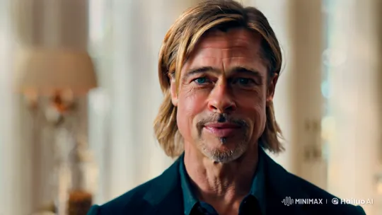 Brad Pitt's Sincere 8th of March Greetings to Women – AI Generated Video | Hailuo AI