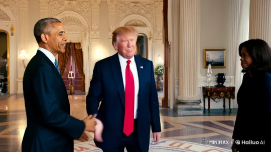 Trump Body Slams Biden in Dramatic Scene – AI Generated Video | Hailuo AI