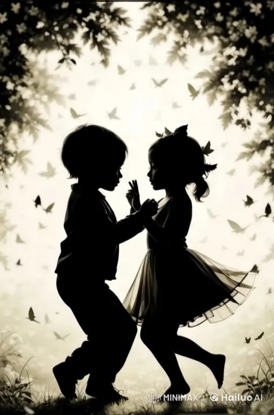 Children Dancing in Enchanted Forest Clearing – AI Generated Video | Hailuo AI