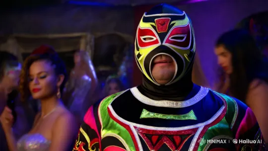 Luchador Unmasked: Stunning Woman Revealed in Cabaret – AI Generated Video | Hailuo AI