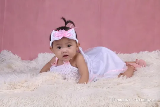 Baby's Dance and Kungfu Moves in White Outfit – AI Generated Video | Hailuo AI