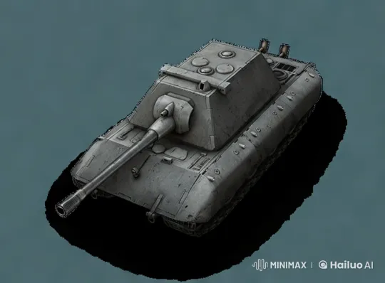 Close-up Exploration of a Weathered Tank's Design – AI Generated Video | Hailuo AI
