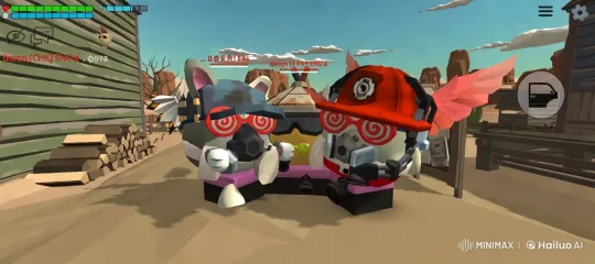 Cartoon Characters in Desert with Dynamic Camera Work – AI Generated Video | Hailuo AI