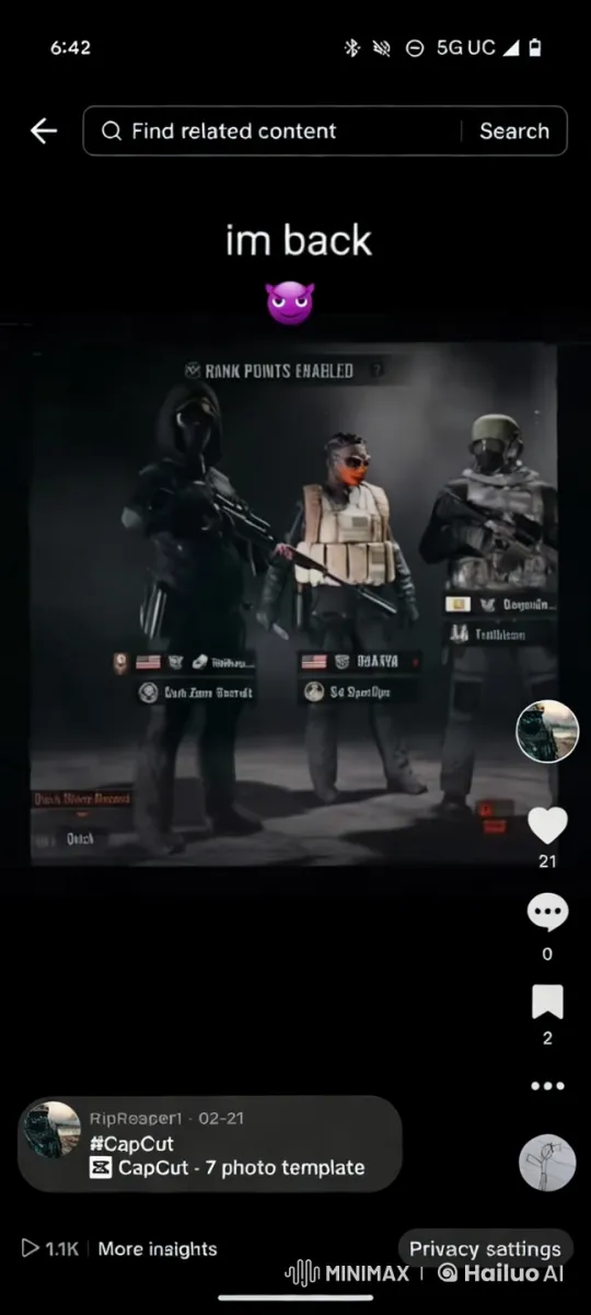 Dark Tactical Team Prepares for Action in Gritty Game Environment – AI Generated Video | Hailuo AI
