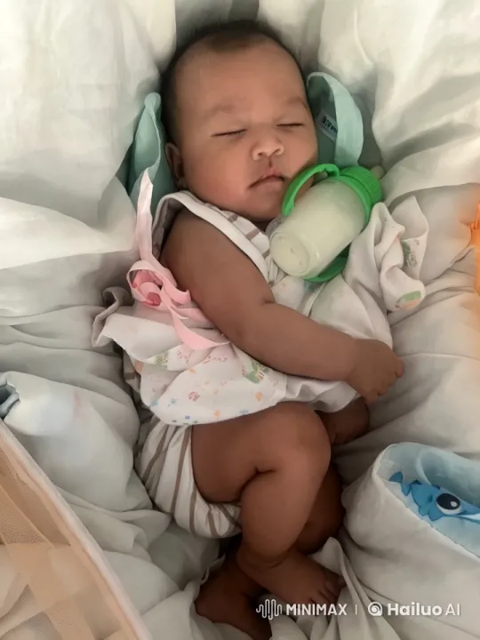 Baby Dancing Playfully in Serene Blanket Scene – AI Generated Video | Hailuo AI