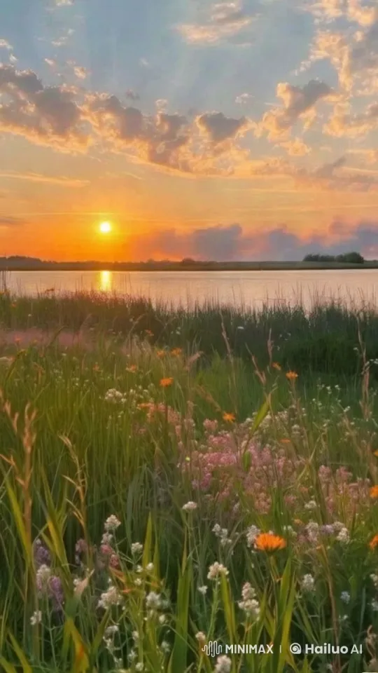Serene Spring Landscape Celebrates Mother's Day – AI Generated Video | Hailuo AI