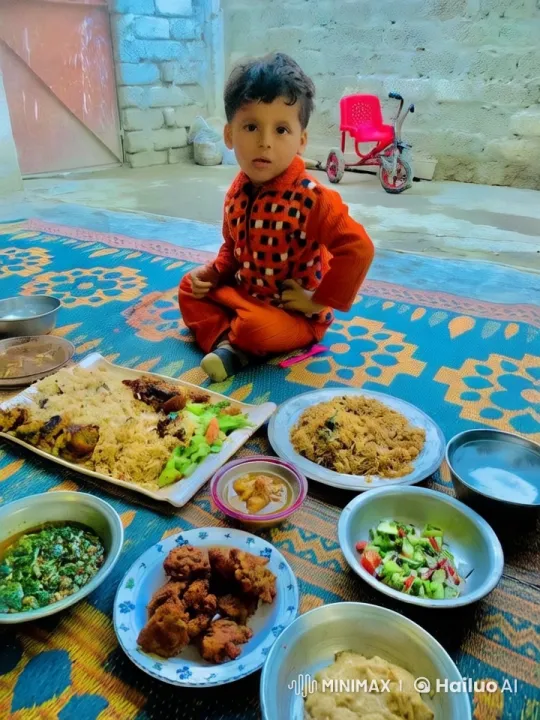 Boy Awaits Azaan Before Breaking Iftar Fast – AI Generated Video | Hailuo AI