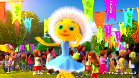 GreenFest: Daisy the Dandelion Connects with Lily – AI Generated Video | Hailuo AI