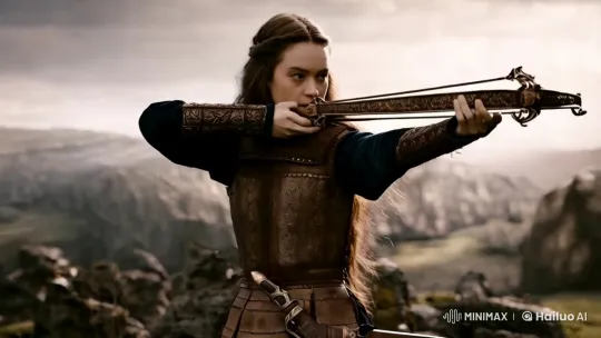 Medieval Archer Captivates with Gaze and Graceful Moves – AI Generated Video | Hailuo AI
