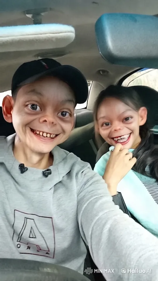 Two Individuals Share a Kiss in a Car – AI Generated Video | Hailuo AI