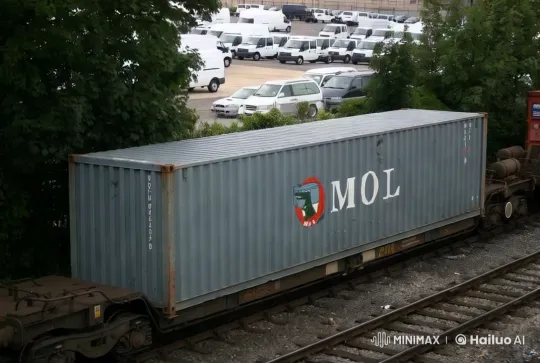 Goat Yasha Emerges and Fights in Train Yard Setting – AI Generated Video | Hailuo AI
