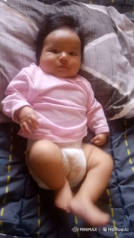 Baby Dancing Joyfully on Cozy Bed Setting – AI Generated Video | Hailuo AI