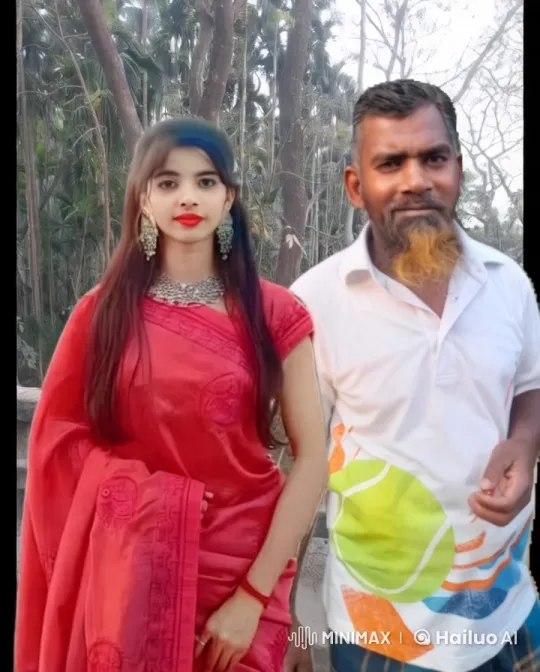 Romantic Couple's Intimate Kiss in a Forest Setting – AI Generated Video | Hailuo AI