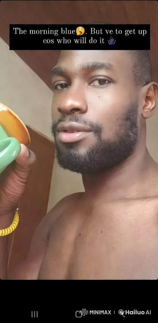 Morning Intimacy: Man Sips Coffee in Warm-Lit Room – AI Generated Video | Hailuo AI
