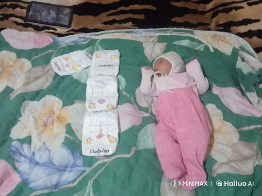 Baby's Gentle Dance on a Floral Blanket – AI Generated Video | Hailuo AI