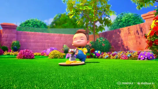Johny and Mousie: Aesthetic Interplay in Cartoonish Realism – AI Generated Video | Hailuo AI