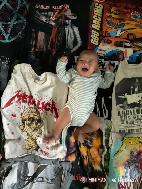 Baby Dances on Graphic T-Shirts – AI Generated Video | Hailuo AI