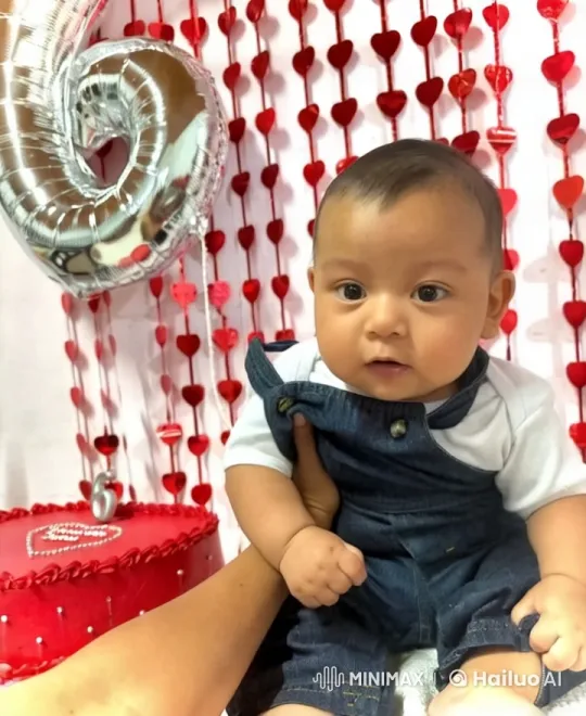 Baby Celebrates with Playful Dance in Festive Setting – AI Generated Video | Hailuo AI