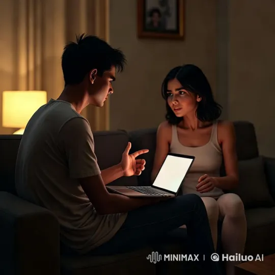 Warmly Lit Room, Embrace, and Heartfelt Connection – AI Generated Video | Hailuo AI