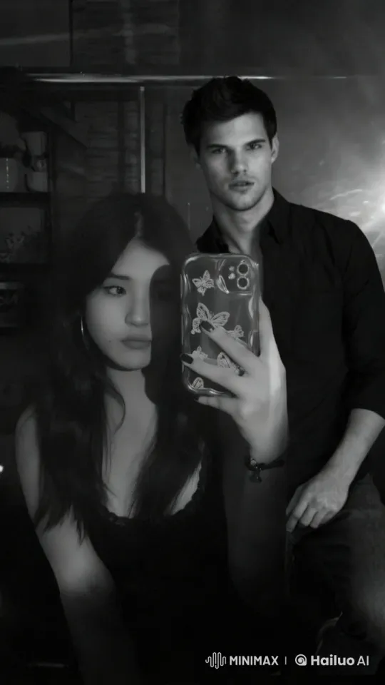 Affectionate Moment in Dimly Lit Room – AI Generated Video | Hailuo AI
