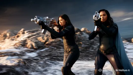 Dynamic Camera Work Captures Intense Action in Aesthetic Film Clip – AI Generated Video | Hailuo AI
