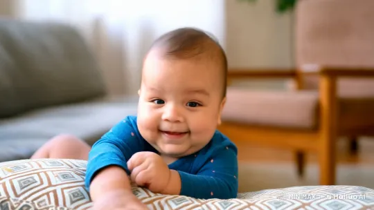 Baby's Milestone: First Efforts at Crawling – AI Generated Video | Hailuo AI