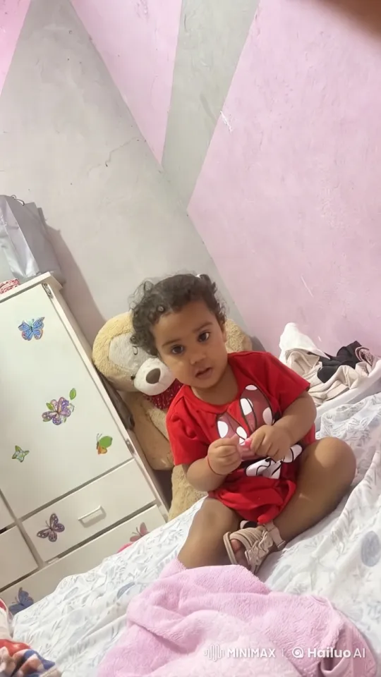 Child's Joyful Dance and Playful Gestures – AI Generated Video | Hailuo AI