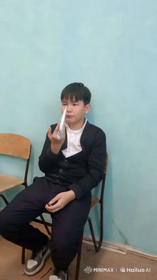 Young Man Faces War Chaos in Intense Scene – AI Generated Video | Hailuo AI