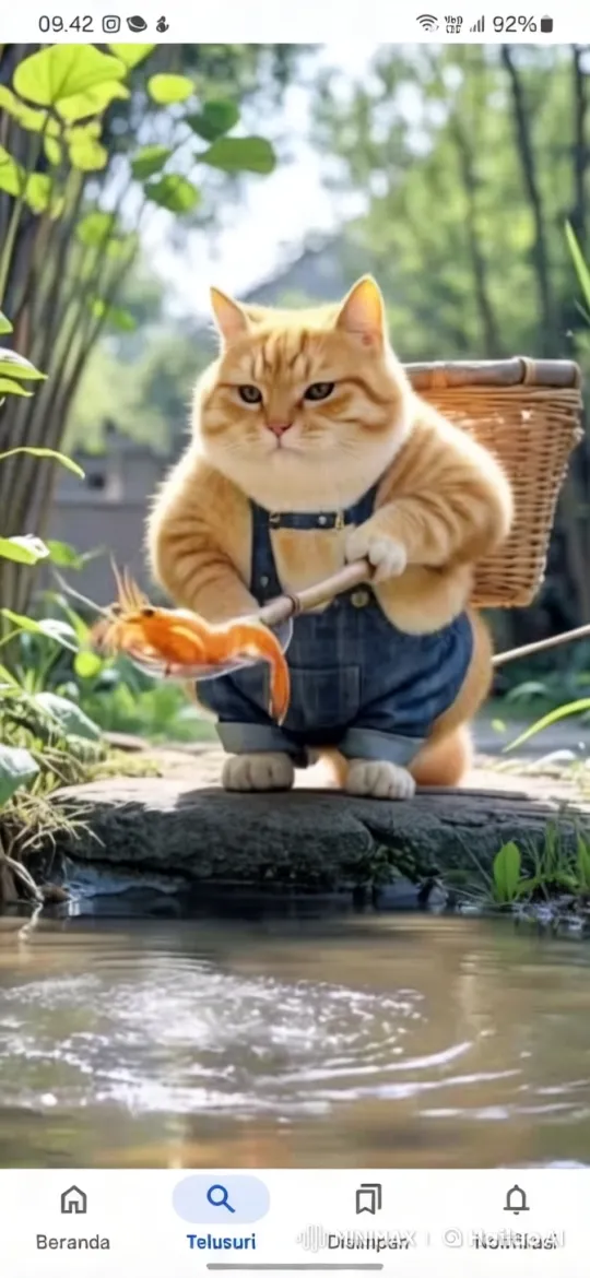 Anthropomorphic Cat Completes Laundry Task – AI Generated Video | Hailuo AI