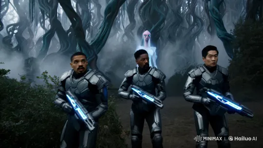 Soldiers Ambushed by Lethal Alien Wraiths in Alien Terrain – AI Generated Video | Hailuo AI