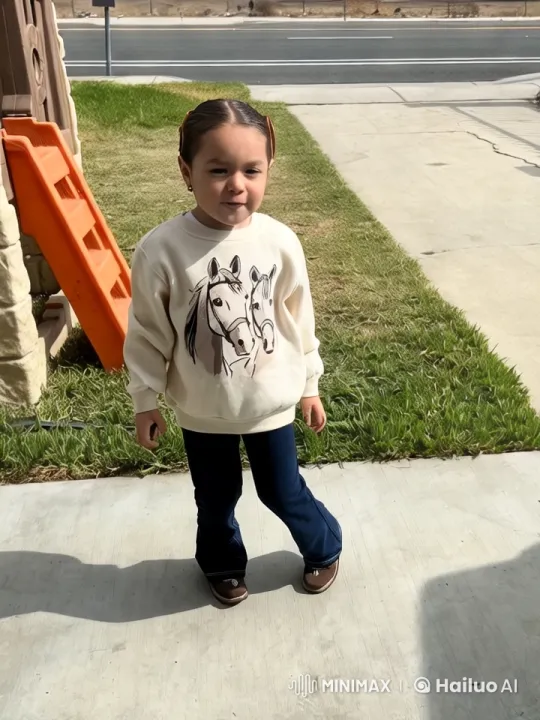 Child Performing Dance and Kung Fu in Suburban Setting – AI Generated Video | Hailuo AI