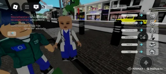 Roblox Brookhaven: Characters Interact in Urban Setting – AI Generated Video | Hailuo AI