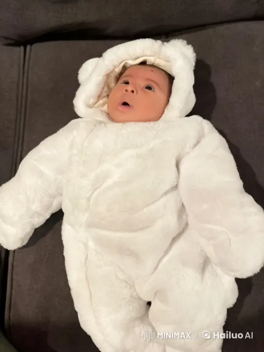 Innocent Joy: Baby Dances in Bear Costume – AI Generated Video | Hailuo AI